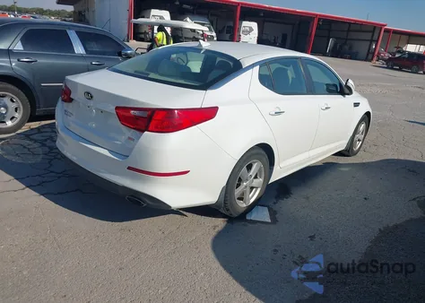 2015 Kia Optima Lx из США, поврежденный, VIN 5XXGM4A72FG361176
